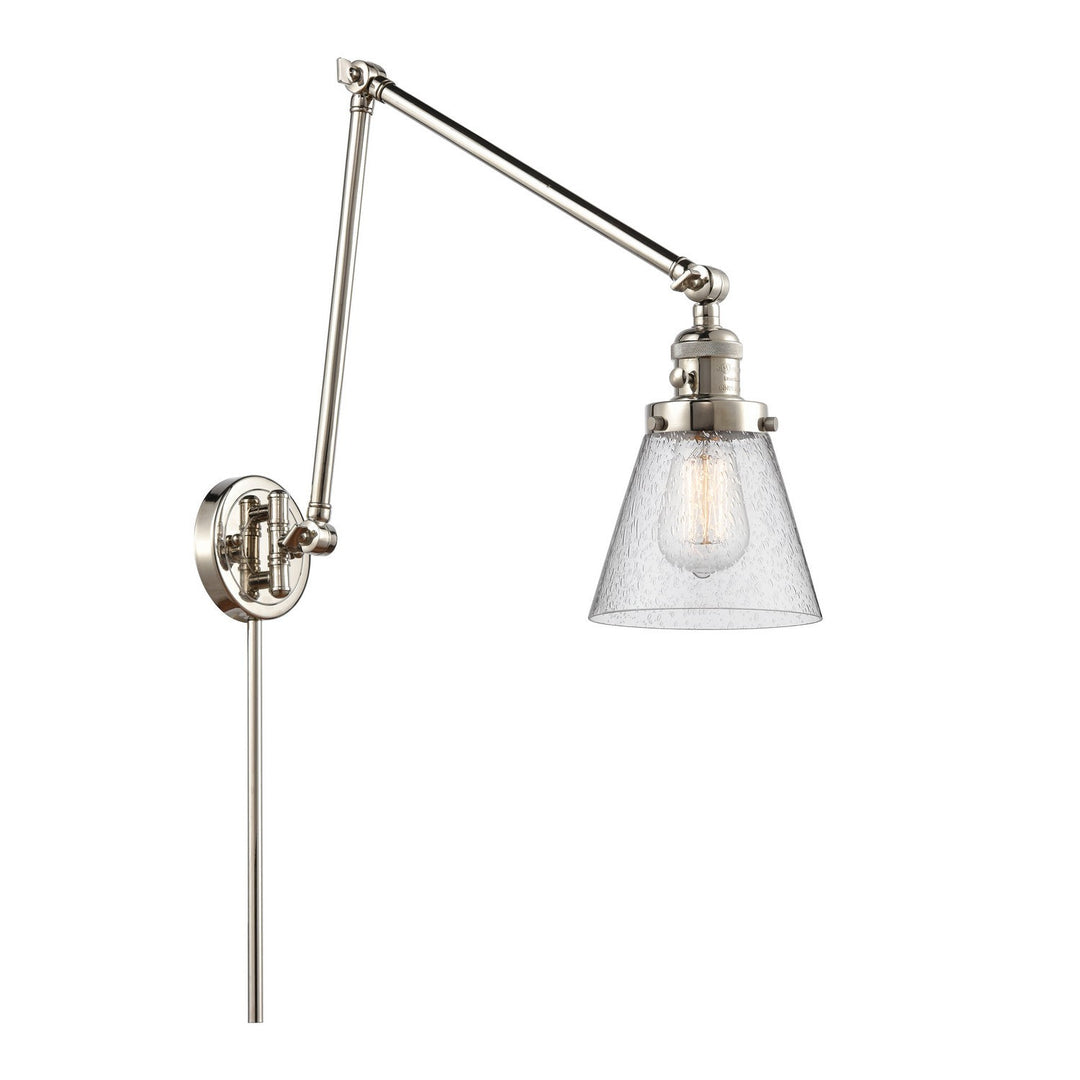 Innovations Lighting 238-PN-G64 Modern Franklin Restoration Lamp Polished Nickel