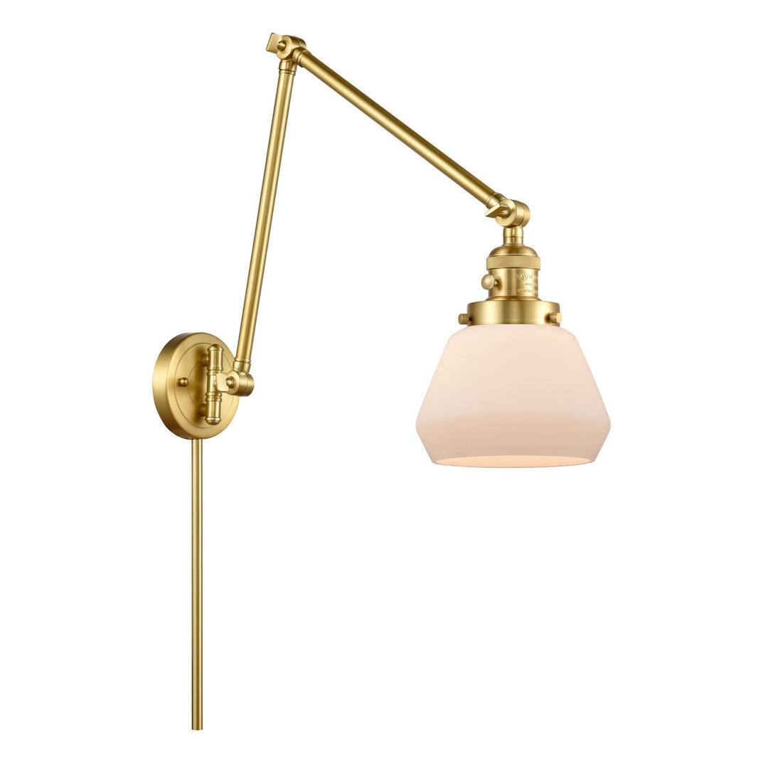 Innovations Lighting 238-SG-G171 Modern Franklin Restoration Lamp Satin Gold