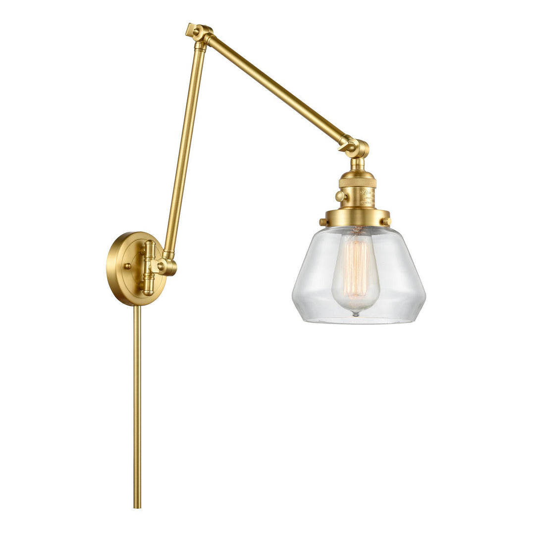 Innovations Lighting 238-SG-G172 Modern Franklin Restoration Lamp Satin Gold