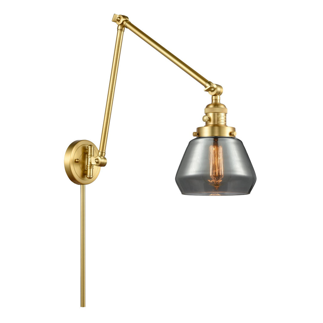 Innovations Lighting 238-SG-G173 Modern Franklin Restoration Lamp Satin Gold