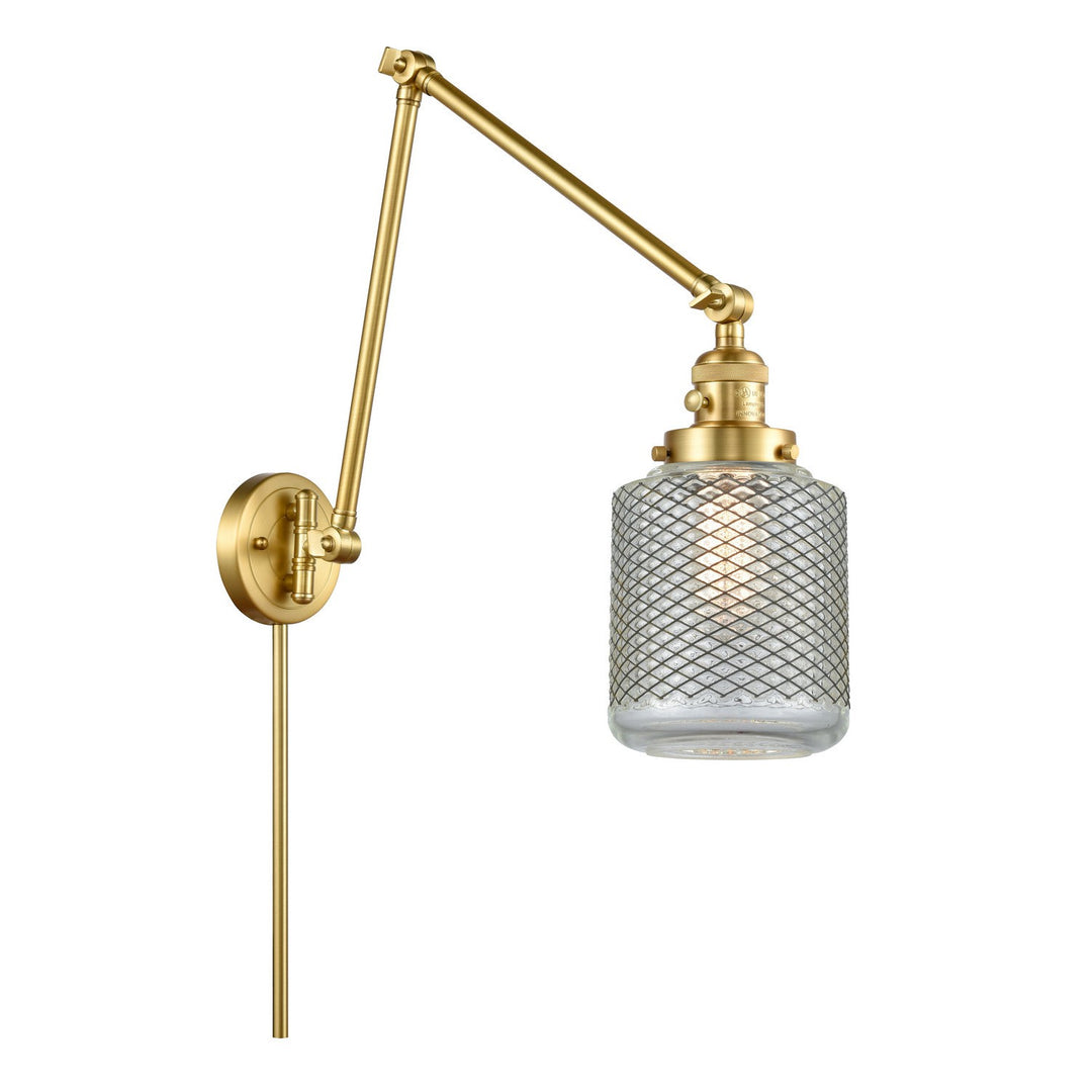 Innovations Lighting 238-SG-G262  Franklin Restoration Lamp Satin Gold