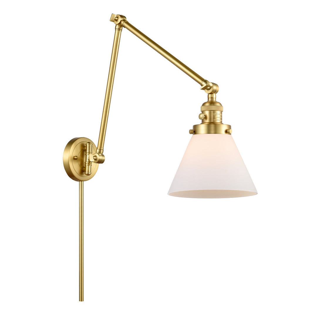 Innovations Lighting 238-SG-G41 Modern Franklin Restoration Lamp Satin Gold
