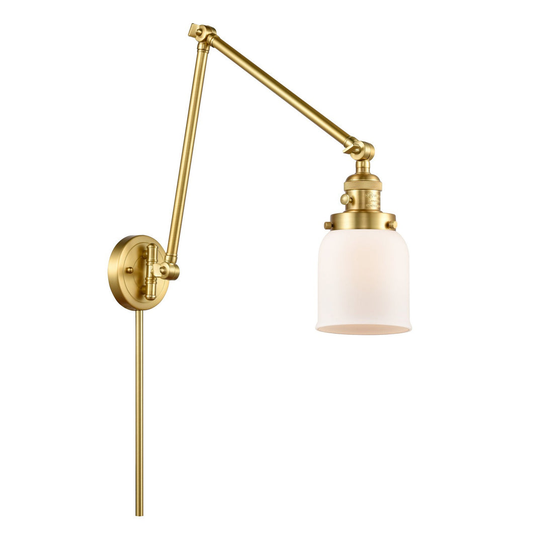 Innovations Lighting 238-SG-G51  Franklin Restoration Lamp Satin Gold
