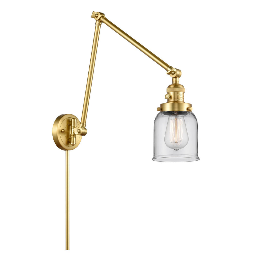 Innovations Lighting 238-SG-G52  Franklin Restoration Lamp Satin Gold