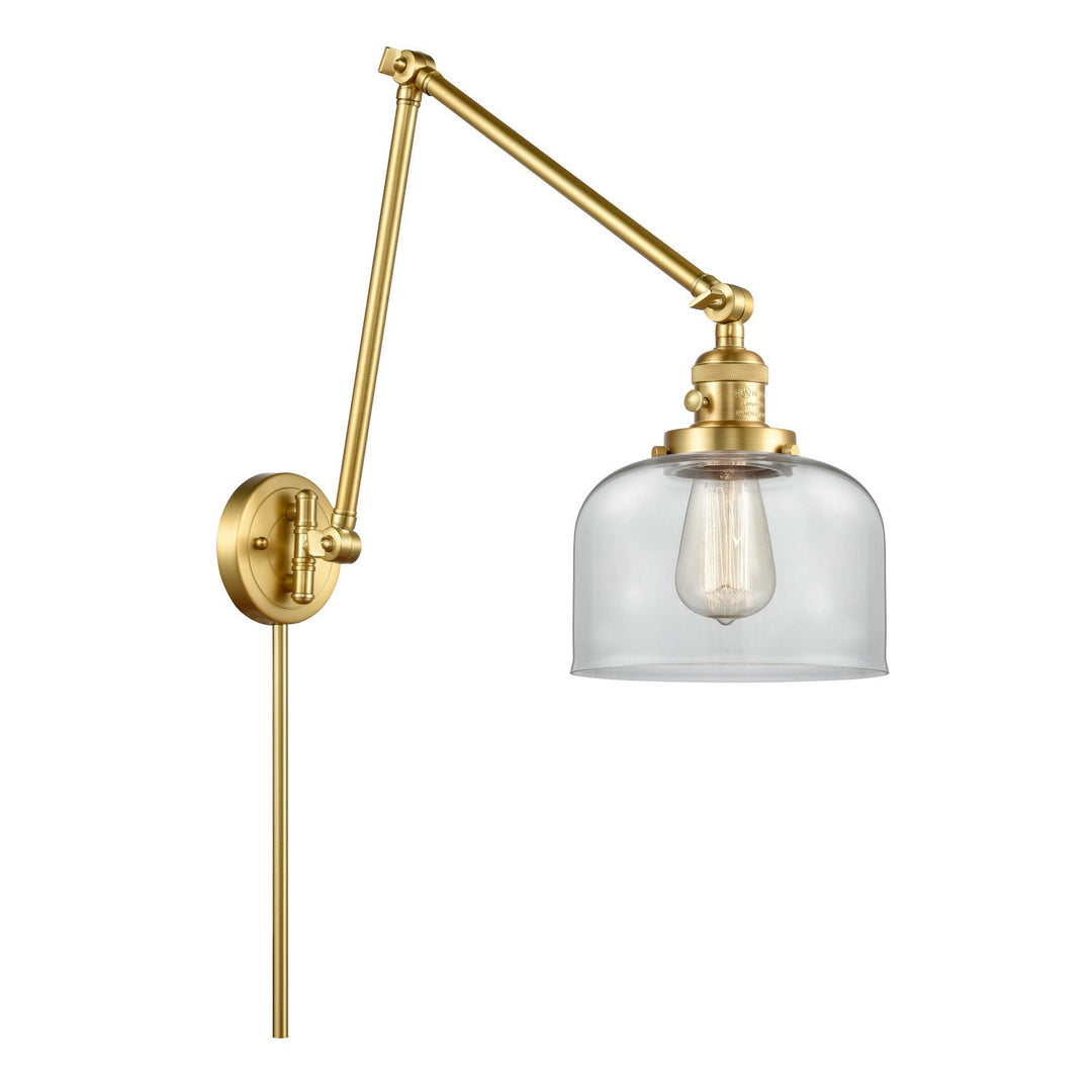 Innovations Lighting 238-SG-G72  Franklin Restoration Lamp Satin Gold