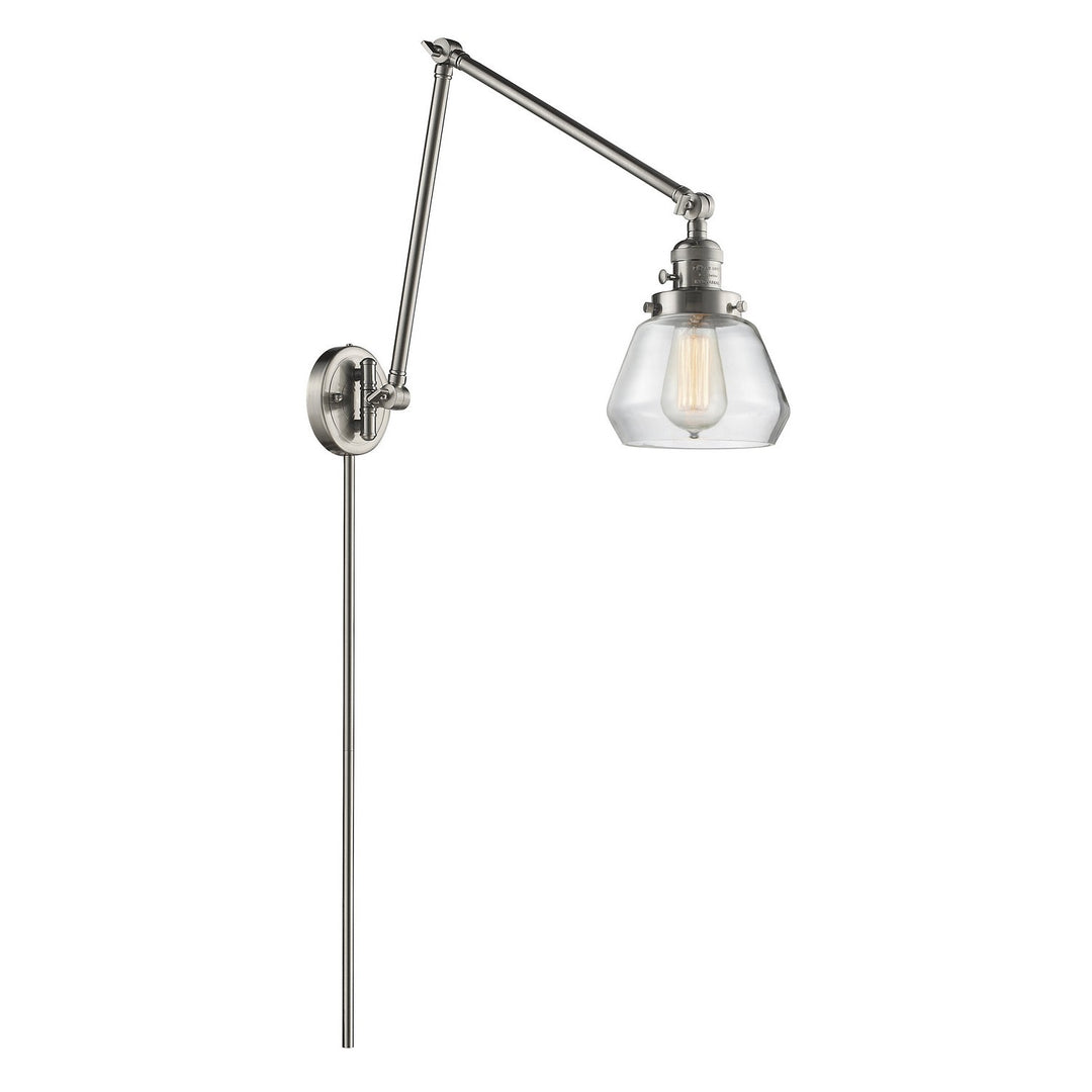 Innovations Lighting 238-SN-G172 Modern Franklin Restoration Lamp Brushed Satin Nickel
