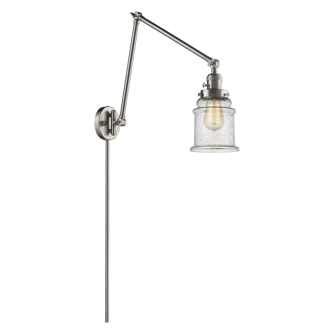 Innovations Lighting 238-SN-G184  Franklin Restoration Lamp Brushed Satin Nickel