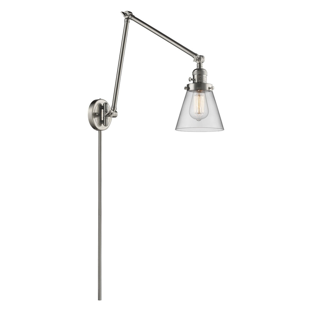 Innovations Lighting 238-SN-G62 Modern Franklin Restoration Lamp Brushed Satin Nickel