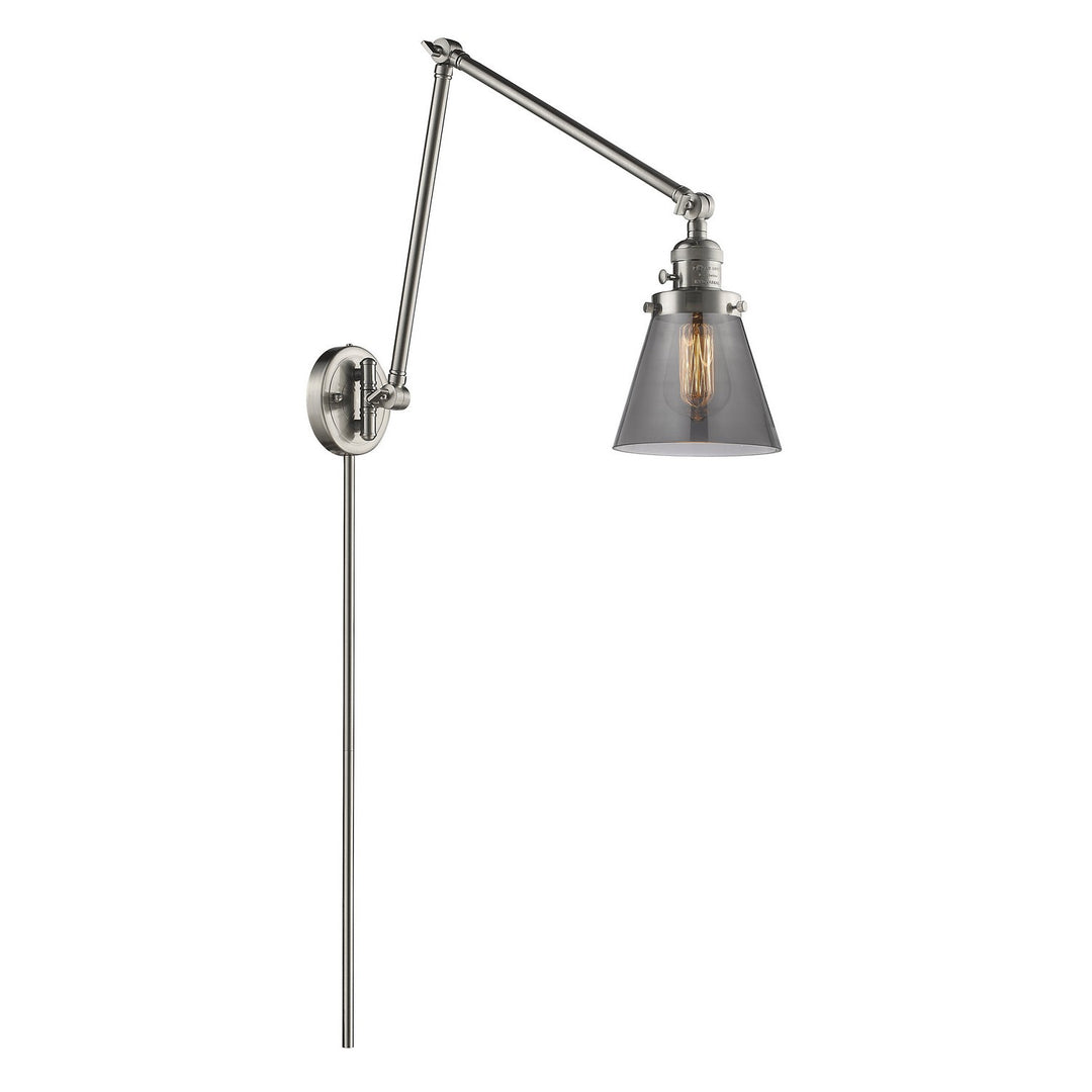 Innovations Lighting 238-SN-G63 Modern Franklin Restoration Lamp Brushed Satin Nickel