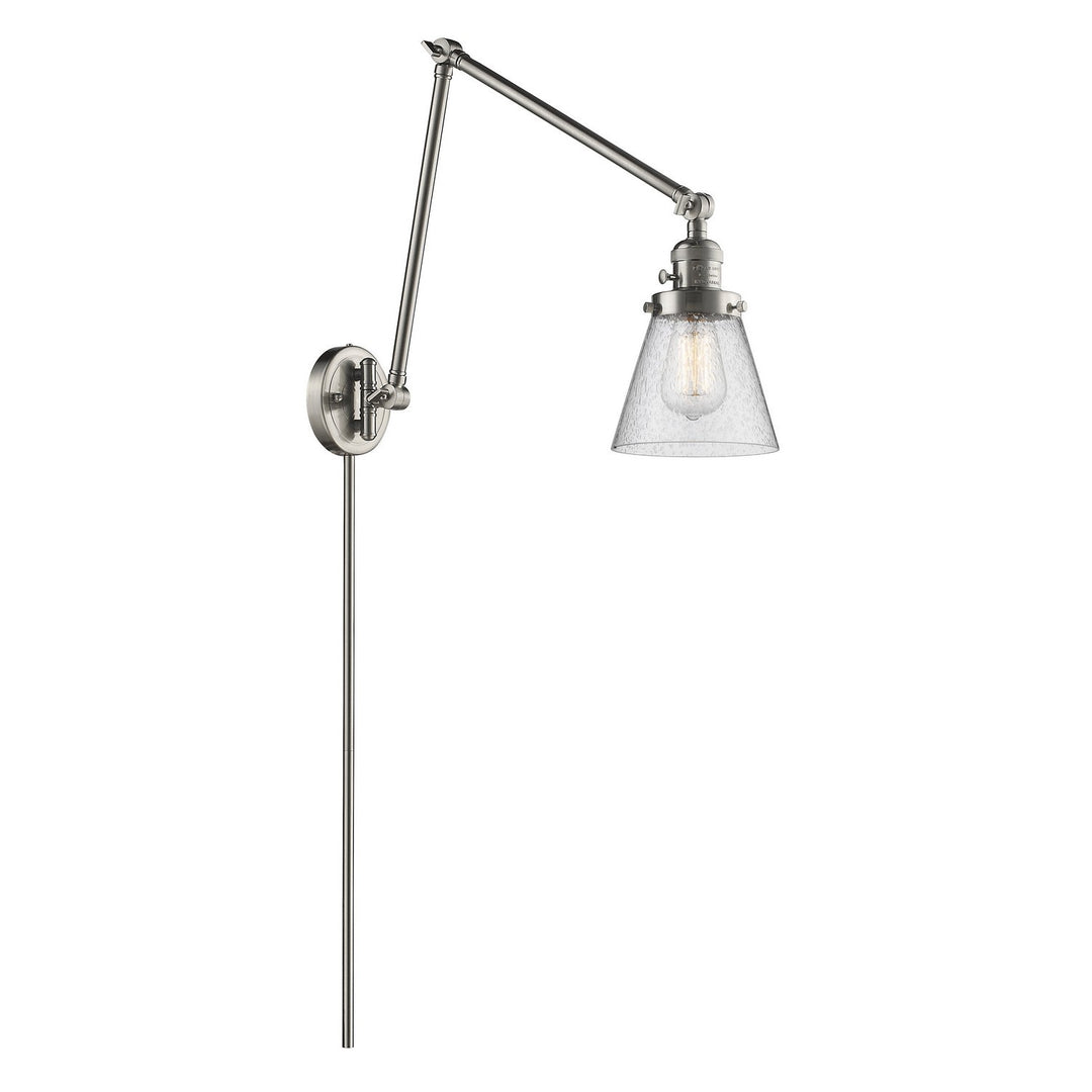 Innovations Lighting 238-SN-G64 Modern Franklin Restoration Lamp Brushed Satin Nickel