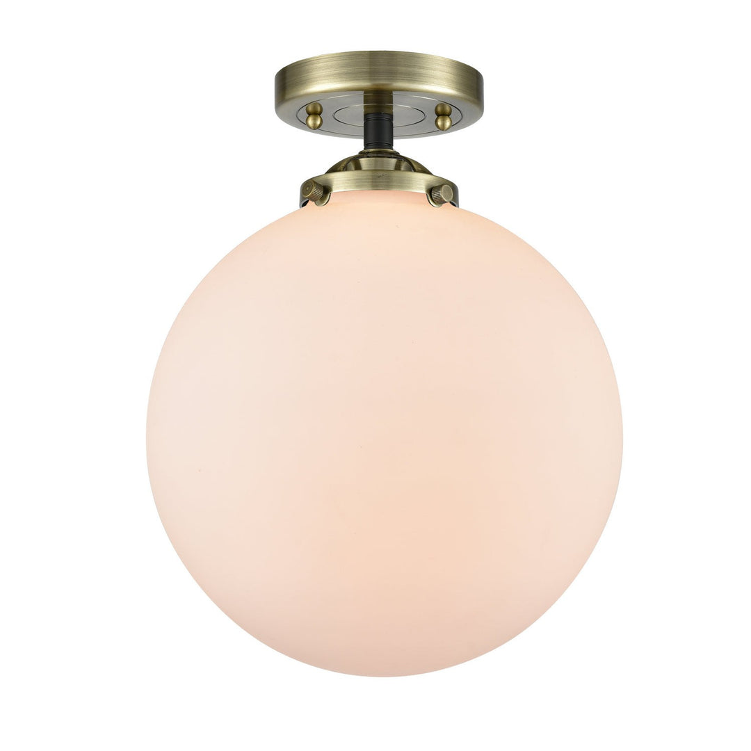 Innovations Nouveau 284-1C-BAB-G201-10 Ceiling Light - Black Antique Brass