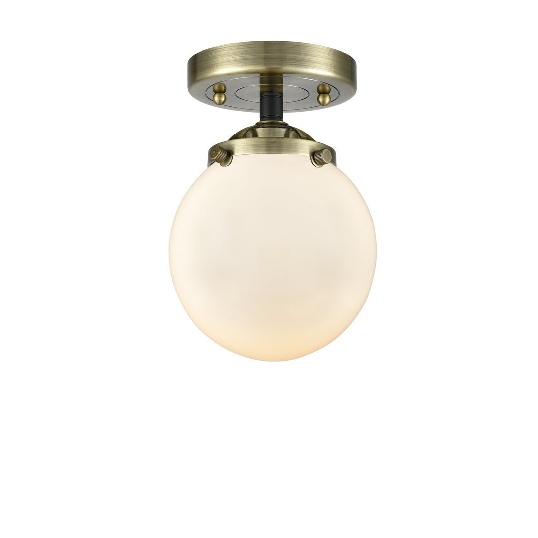 Innovations Nouveau 284-1C-BAB-G201-6-LED Ceiling Light - Black Antique Brass