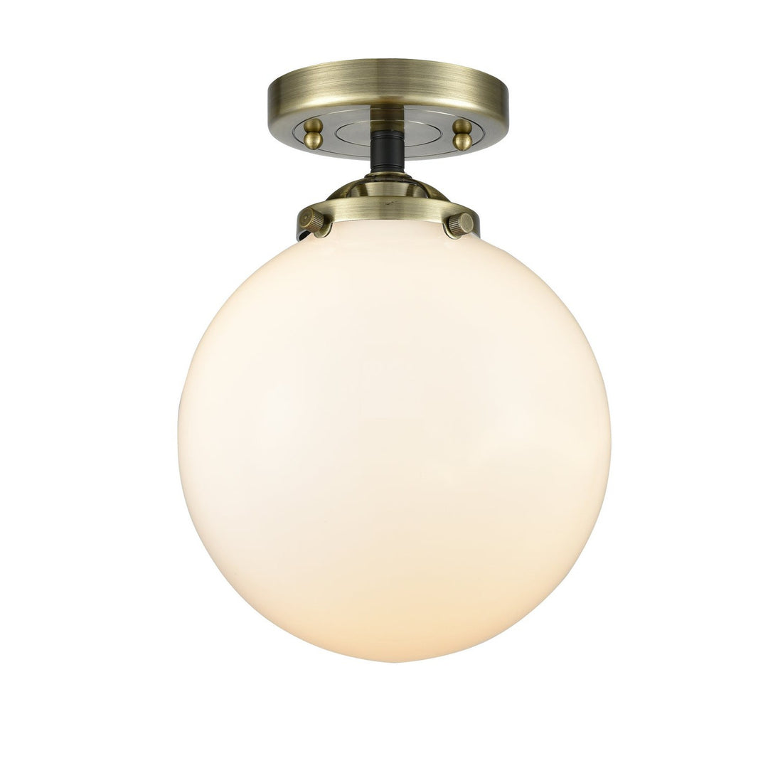 Innovations Nouveau 284-1C-BAB-G201-8 Ceiling Light - Black Antique Brass