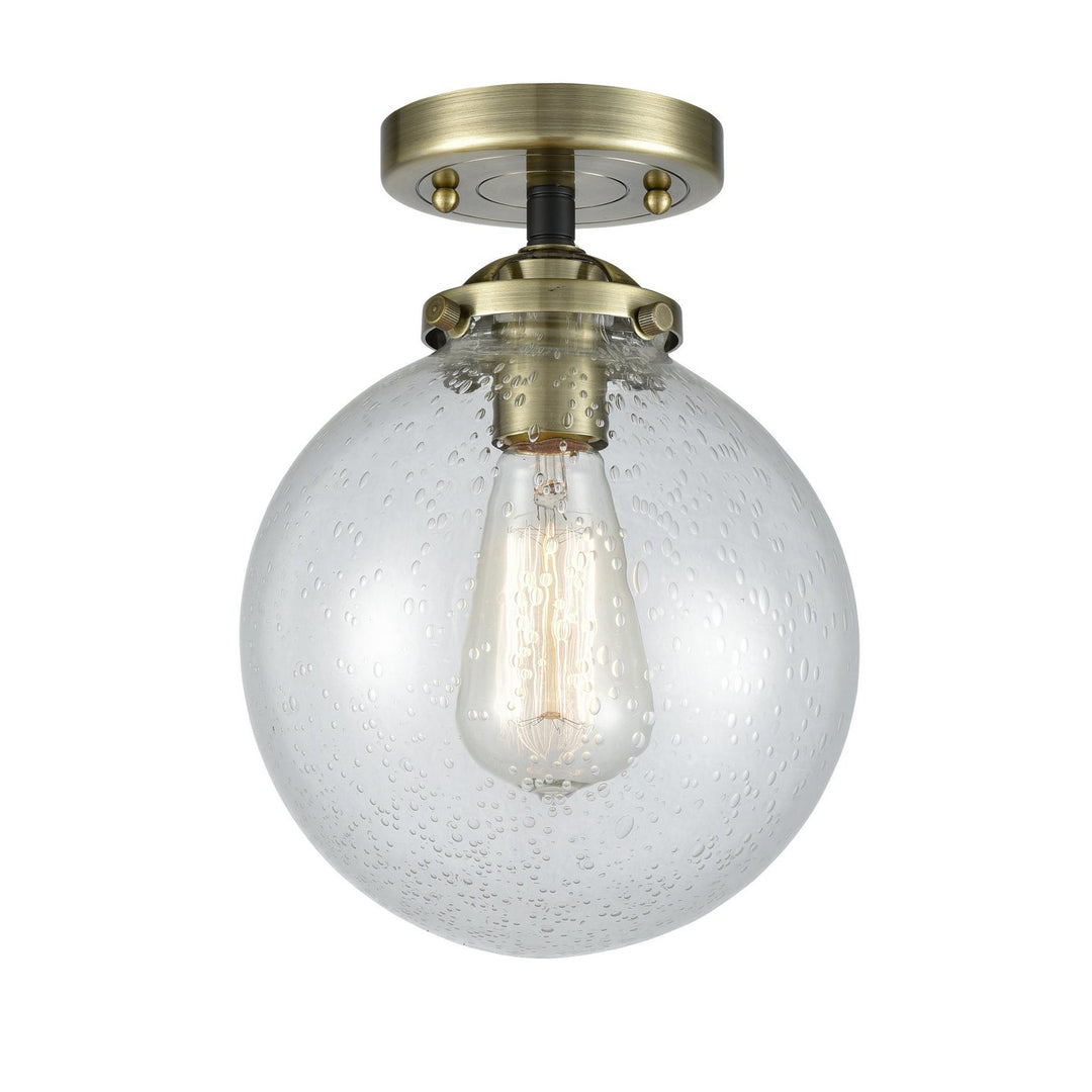 Innovations Nouveau 284-1C-BAB-G204-8 Ceiling Light - Black Antique Brass