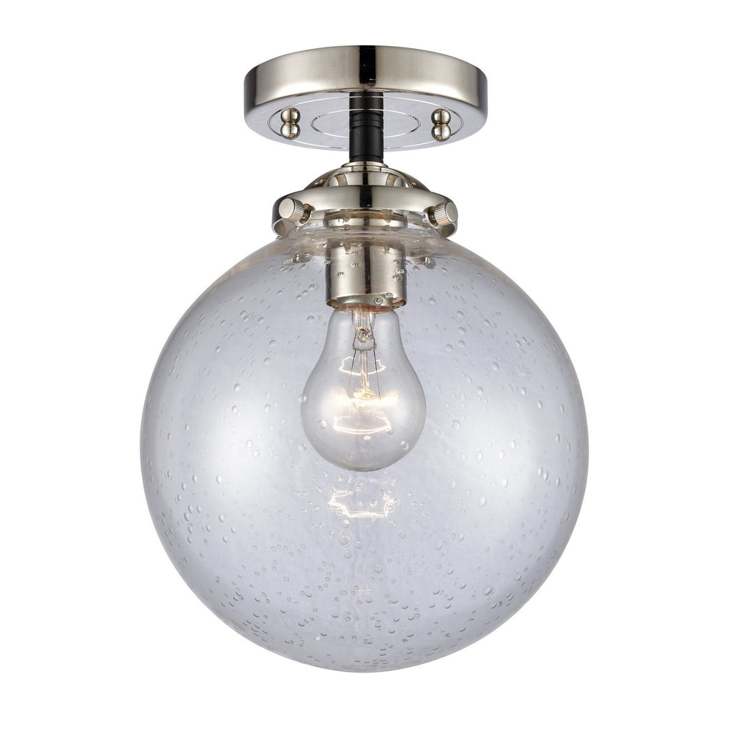 Innovations Nouveau 284-1C-BPN-G204-8-LED Ceiling Light - Black Polished Nickel
