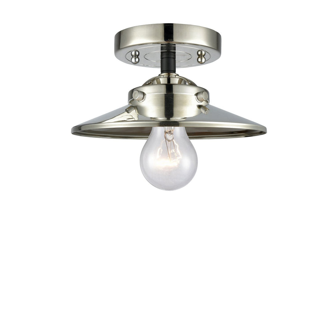 Innovations Nouveau 284-1C-BPN-M1-PN-LED Ceiling Light - Black Polished Nickel