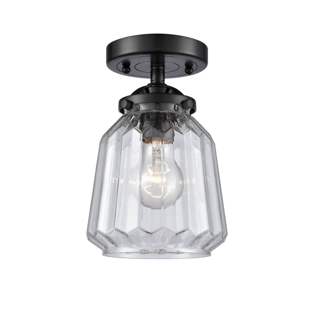 Innovations Nouveau 284-1C-OB-G142 Ceiling Light - Oil Rubbed Bronze