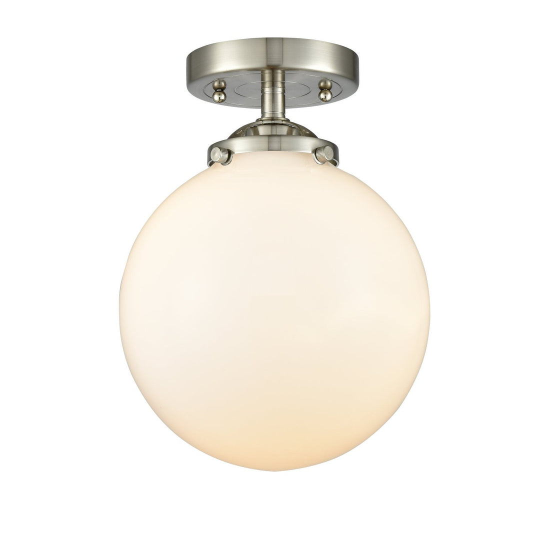 Innovations Nouveau 284-1C-SN-G201-8-LED Ceiling Light - Brushed Satin Nickel