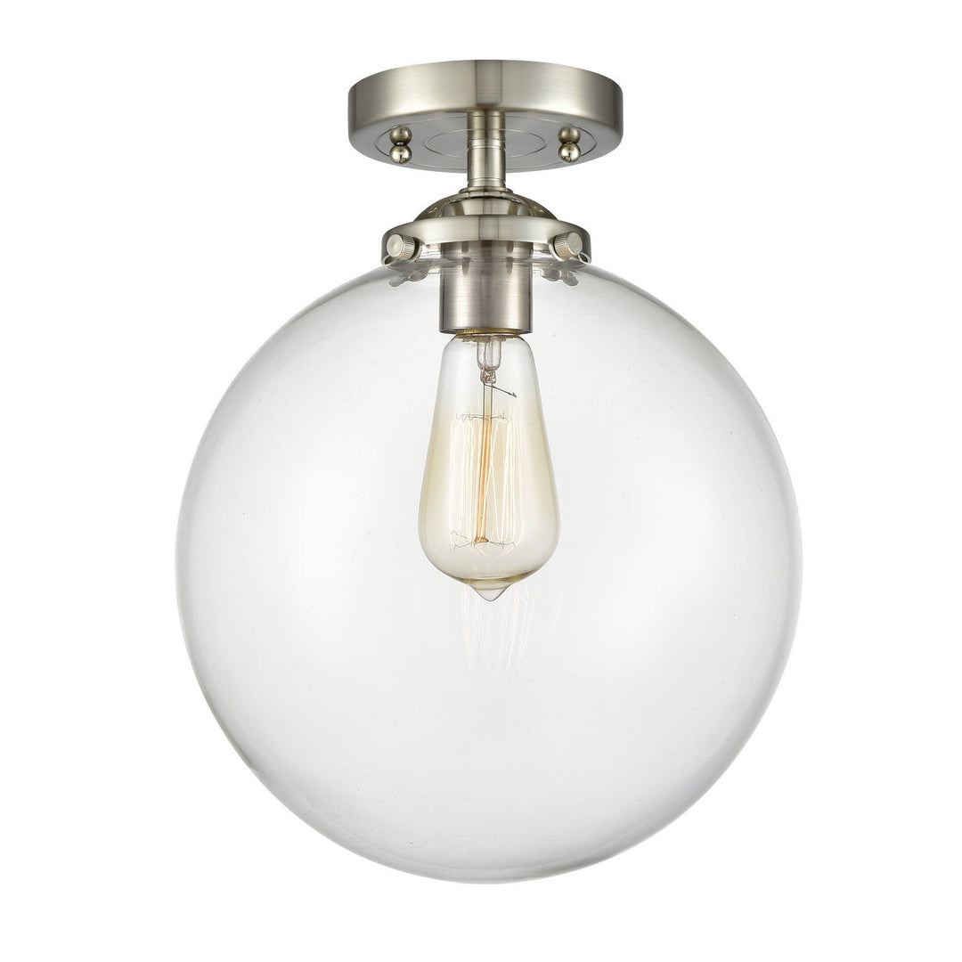Innovations Nouveau 284-1C-SN-G202-10-LED Ceiling Light - Brushed Satin Nickel