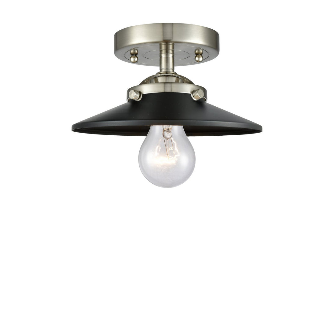Innovations Nouveau 284-1C-SN-M6-BK Ceiling Light - Brushed Satin Nickel