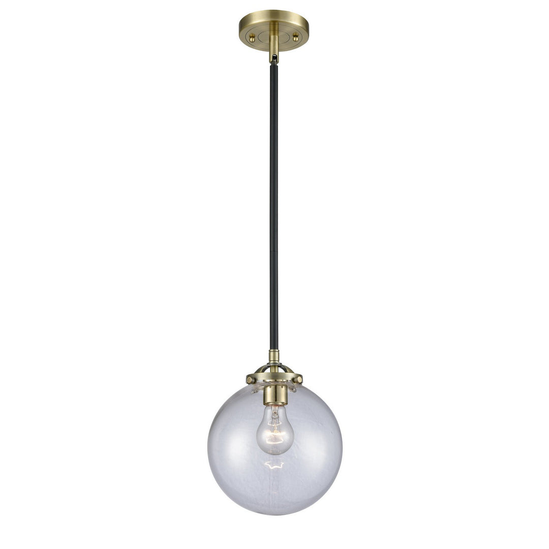 Innovations Nouveau 284-1S-BAB-G202-8 Pendant Light - Black Antique Brass