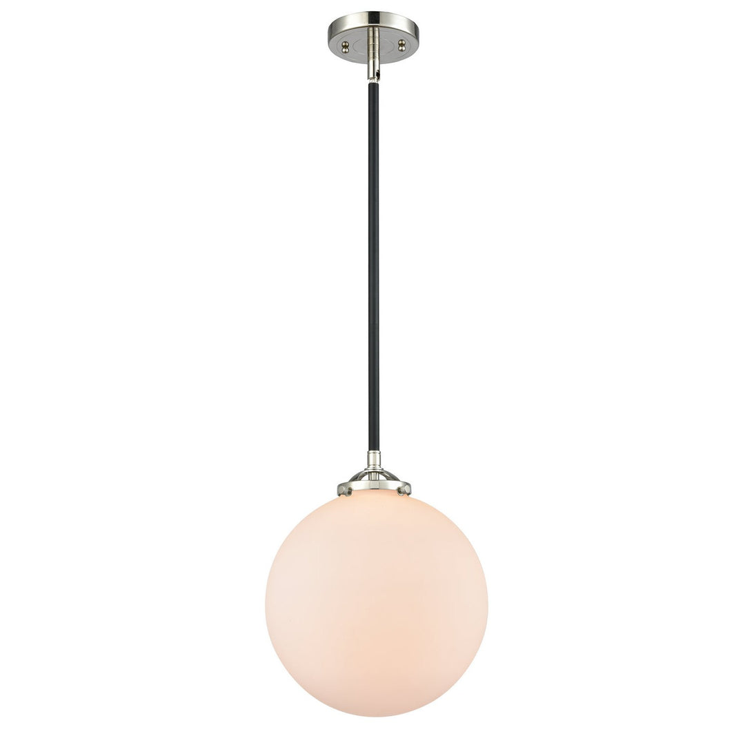 Innovations Nouveau 284-1S-BPN-G201-10 Pendant Light - Black Polished Nickel