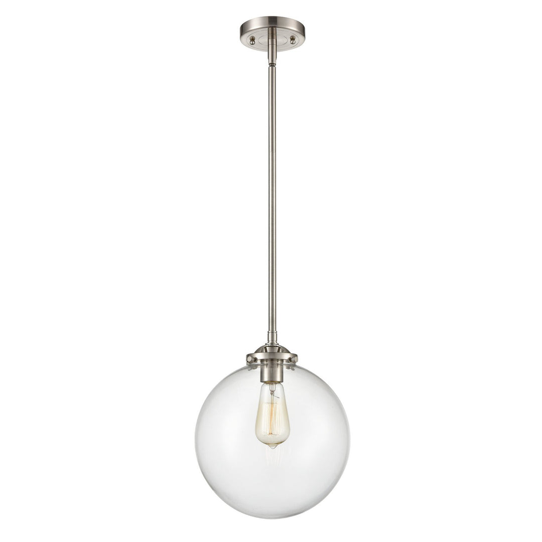 Innovations Nouveau 284-1S-SN-G202-10-LED Pendant Light - Brushed Satin Nickel