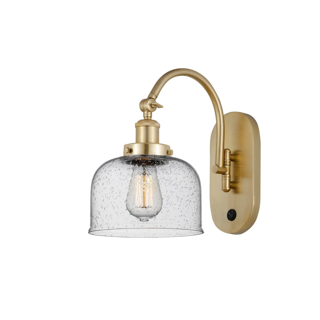 Innovations Franklin Restoration 918-1W-SG-G74-LED Wall Sconce Light - Satin Gold