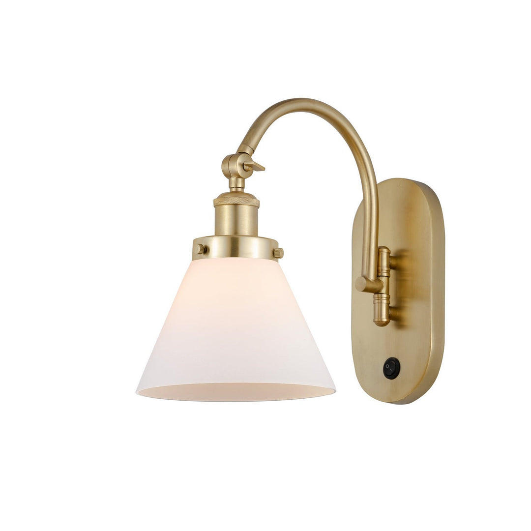 Innovations Franklin Restoration 918-1W-SG-G41-LED Wall Sconce Light - Satin Gold