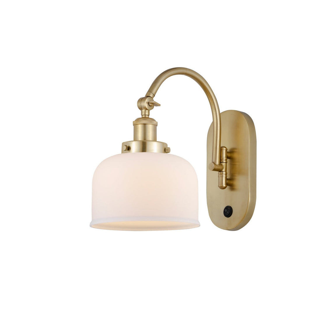 Innovations Franklin Restoration 918-1W-SG-G71-LED Wall Sconce Light - Satin Gold
