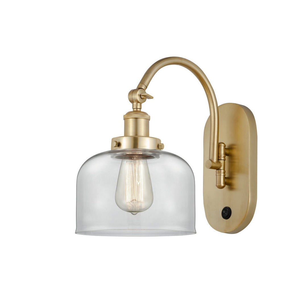 Innovations Franklin Restoration 918-1W-SG-G72-LED Wall Sconce Light - Satin Gold