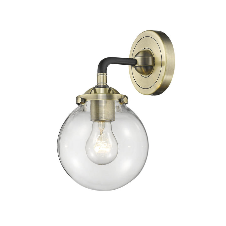 Innovations Nouveau 284-1W-BAB-G202-6 Wall Sconce Light - Black Antique Brass