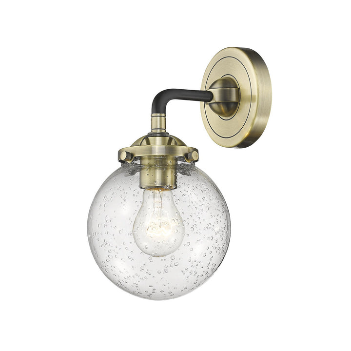 Innovations Nouveau 284-1W-BAB-G204-6-LED Wall Sconce Light - Black Antique Brass