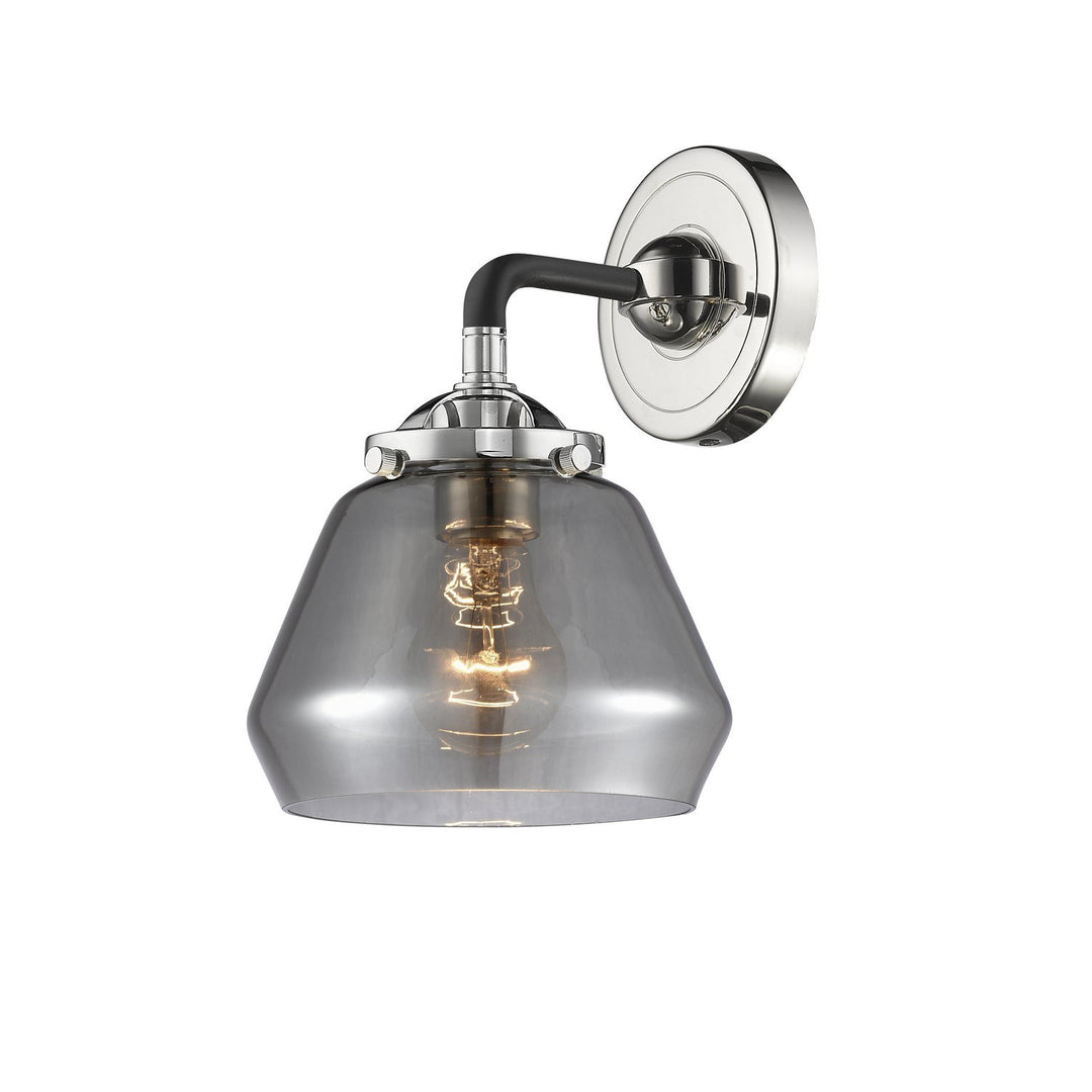 Innovations Nouveau 284-1W-BPN-G173-LED Wall Sconce Light - Black Polished Nickel