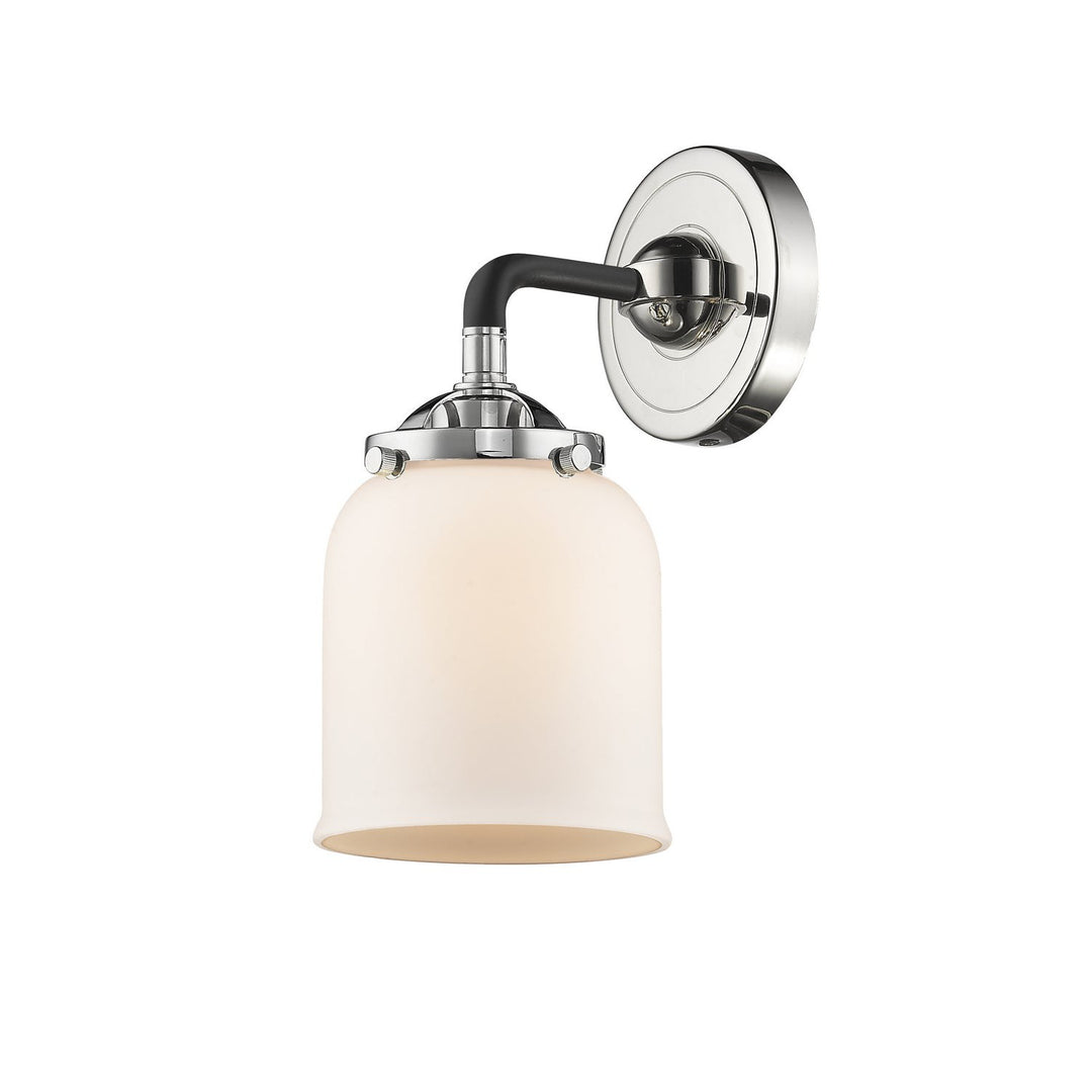 Innovations Nouveau 284-1W-BPN-G51 Wall Sconce Light - Black Polished Nickel