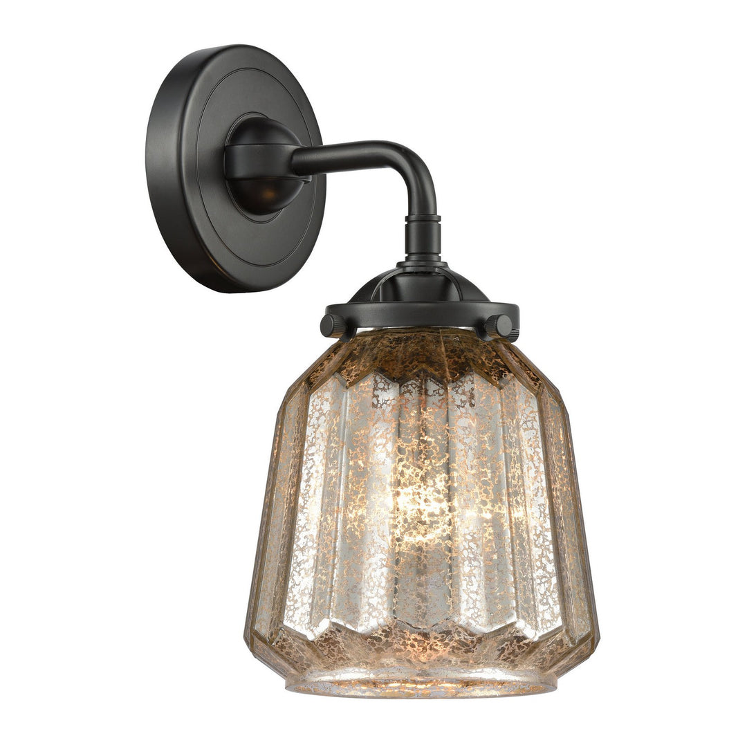 Innovations Nouveau 284-1W-OB-G146-LED Wall Sconce Light - Oil Rubbed Bronze