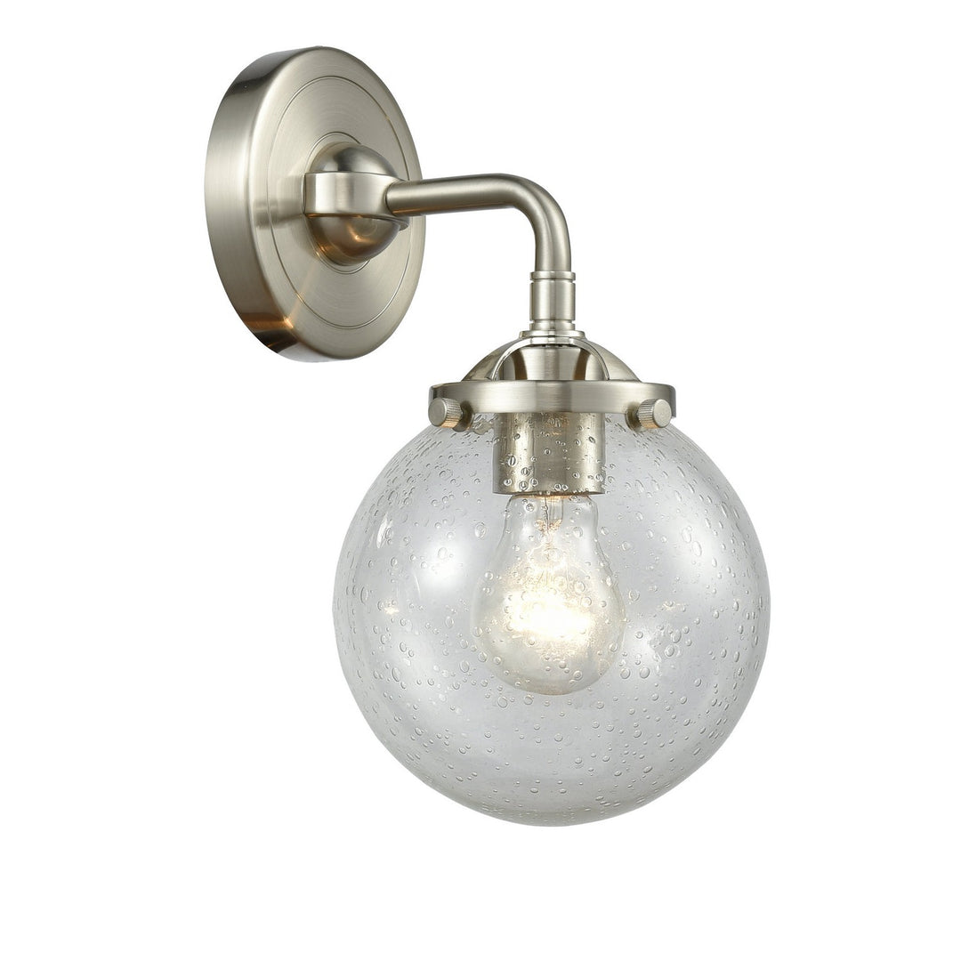 Innovations Nouveau 284-1W-SN-G204-6-LED Wall Sconce Light - Brushed Satin Nickel