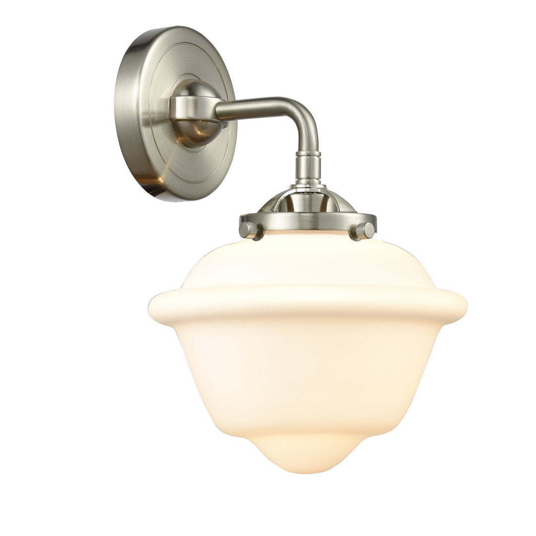 Innovations Nouveau 284-1W-SN-G531-LED Wall Sconce Light - Brushed Satin Nickel