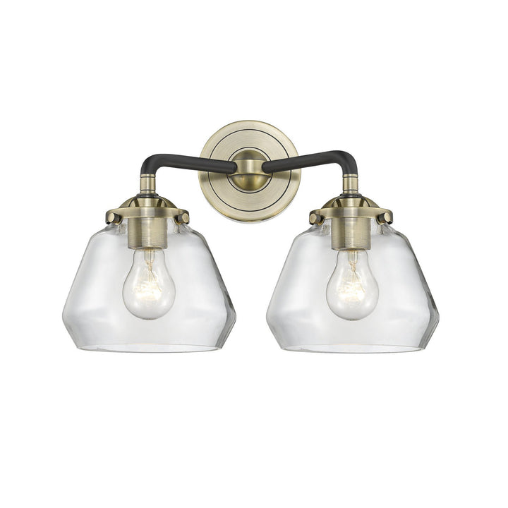 Innovations Nouveau 284-2W-BAB-G172 Bath Vanity Light 15 in. wide - Black Antique Brass