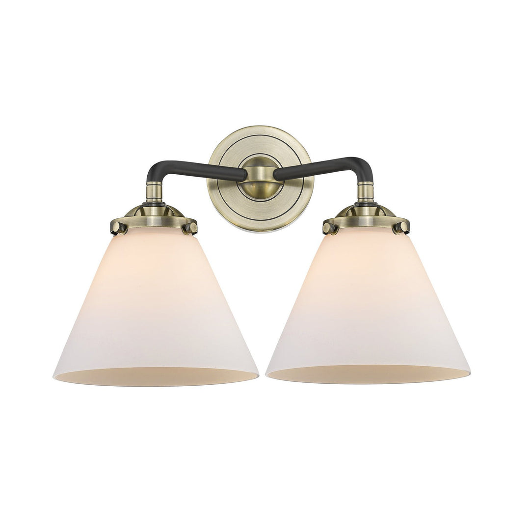 Innovations Nouveau 284-2W-BAB-G41 Bath Vanity Light 16 in. wide - Black Antique Brass