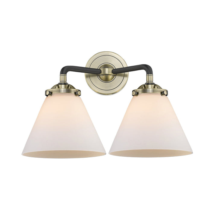 Innovations Nouveau 284-2W-BAB-G41 Bath Vanity Light 16 in. wide - Black Antique Brass