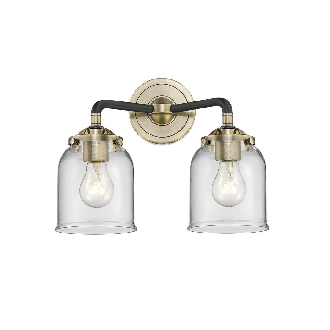 Innovations Nouveau 284-2W-BAB-G52 Bath Vanity Light 13 in. wide - Black Antique Brass