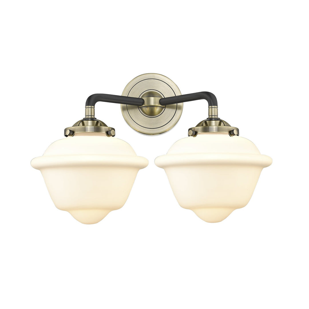 Innovations Nouveau 284-2W-BAB-G531 Bath Vanity Light 16 in. wide - Black Antique Brass