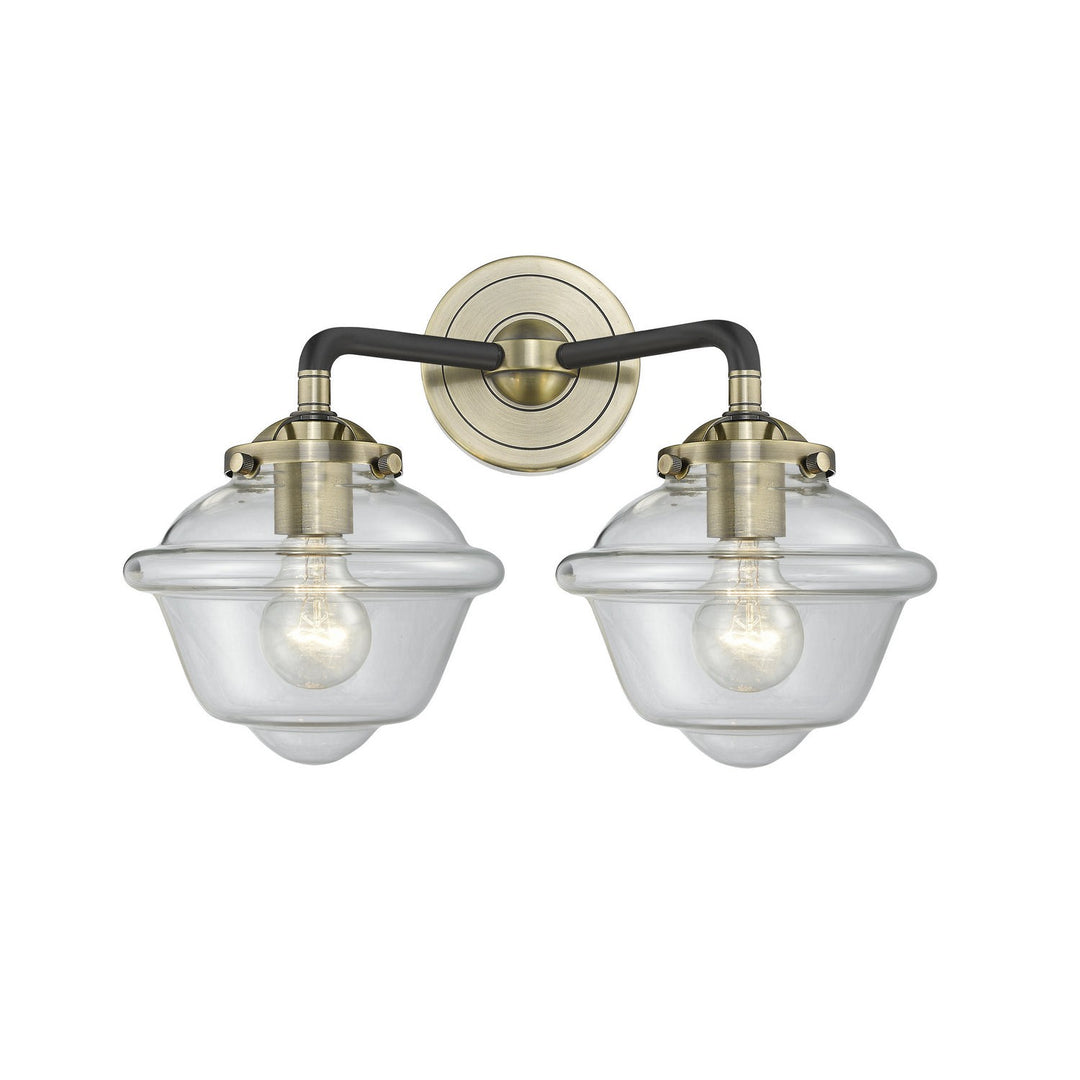 Innovations Nouveau 284-2W-BAB-G532 Bath Vanity Light 16 in. wide - Black Antique Brass