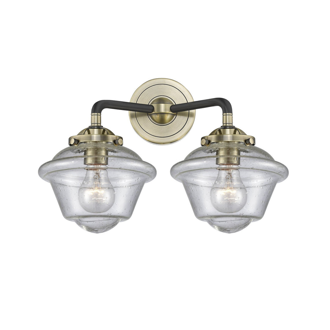 Innovations Nouveau 284-2W-BAB-G534-LED Bath Vanity Light 16 in. wide - Black Antique Brass