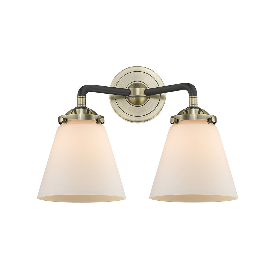 Innovations Nouveau 284-2W-BAB-G61 Bath Vanity Light 15 in. wide - Black Antique Brass