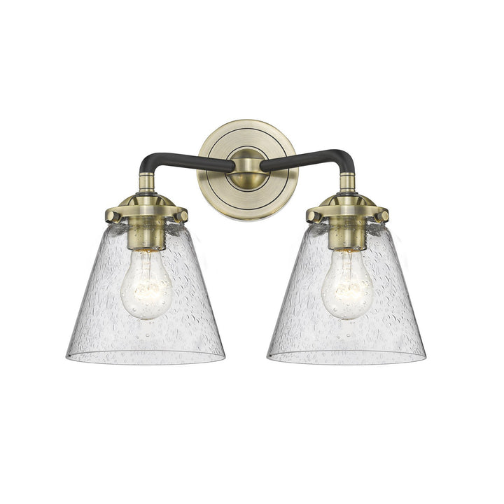 Innovations Nouveau 284-2W-BAB-G64 Bath Vanity Light 15 in. wide - Black Antique Brass