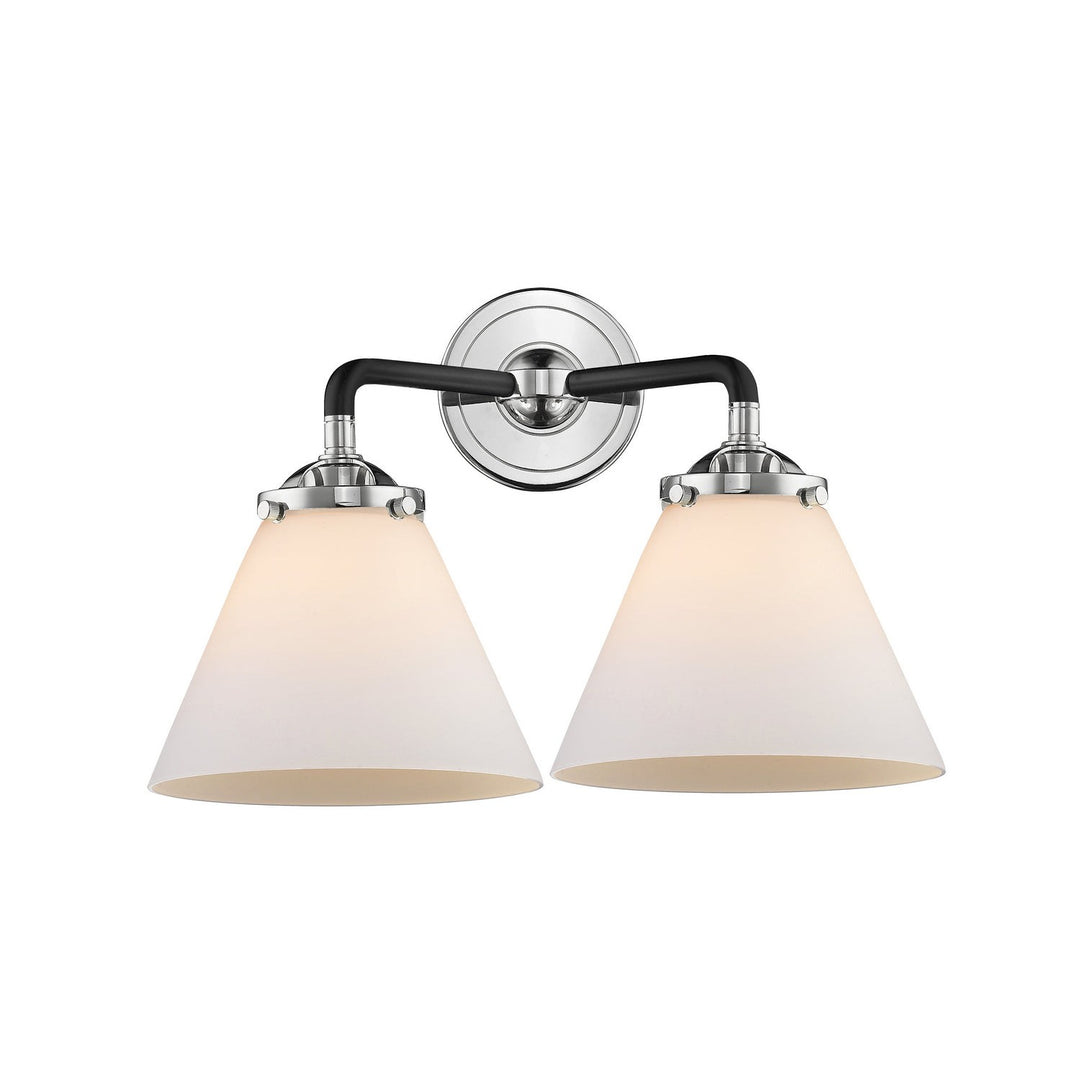 Innovations Nouveau 284-2W-BPN-G41 Bath Vanity Light 16 in. wide - Black Polished Nickel