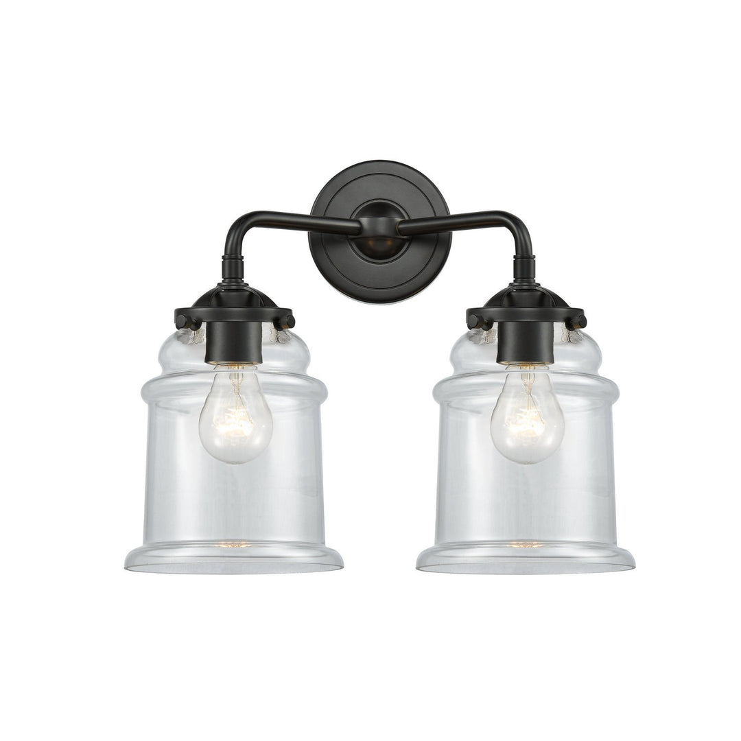 Innovations Nouveau 284-2W-OB-G182 Bath Vanity Light 14 in. wide - Oil Rubbed Bronze