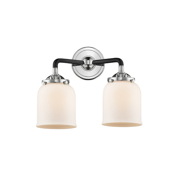 Innovations Nouveau 284-2W-BPN-G51 Bath Vanity Light 13 in. wide - Black Polished Nickel